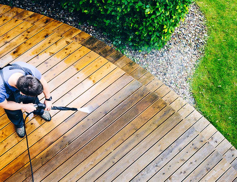 Deck Washing