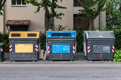 Dumpster Pad Cleaning